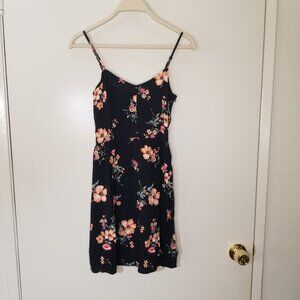 Divided Black Floral Mini Dress - Divided